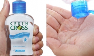 Dung dịch rửa tay Green Cross hương tự nhiên bị thu hồi