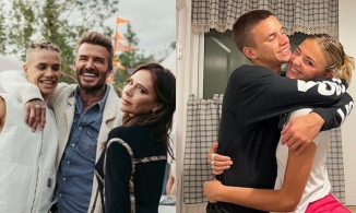 Con dâu tương lai nhà David Beckham viết nghệ danh mẹ chồng lên mông