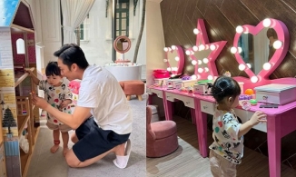 Cường Đô La đầu tư cả khu vui chơi tiền tỷ tại gia cho con gái cưng