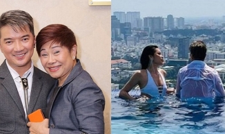 Vợ Đàm Vĩnh Hưng phản ứng về bức ảnh tình tứ của chồng với Minh Tú