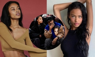 Vẻ đẹp của bạn gái tin đồn Kanye West: Đường cong gợi cảm, mắt xanh lá cuốn hút