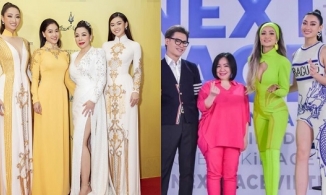 Cao gần 1,8m, chân dài 1m2, Lương Thùy Linh biến các người đẹp thành tí hon