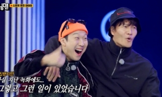 Haha và Kim Jong Kook 'choảng' nhau khi quay show Running Man