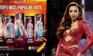 Sau đêm Bán kết, Thùy Tiên vươn lên dẫn đầu top 'Thí sinh được yêu thích nhất' Miss Grand 2021