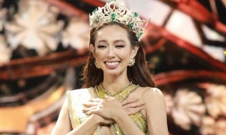 Vừa thành Miss Grand International 2021, Thùy Tiên đã có phát ngôn chuẩn Hoa hậu