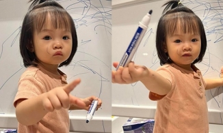 Bố là doanh nhân, mẹ là người mẫu nhưng con gái Cường Đô La lại thích làm cô giáo