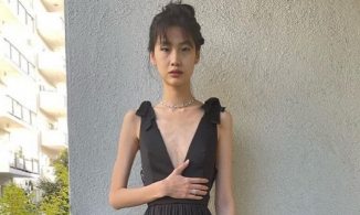 Nữ chính Squid Game lộ thân hình báo động, tay chân, ngực như da bọc xương