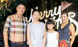 Ái nữ nhà Bình Minh 12 tuổi cao xấp xỉ ông bố siêu mẫu 1m84