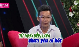 Trai tân U40 đến 'nắm tay cũng chỉ thấy trong phim' bật khóc trên show hẹn hò