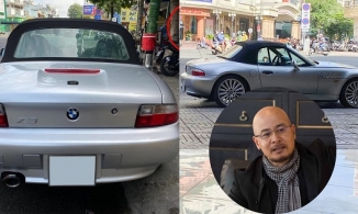 'Vua cà phê' Đặng Lê Nguyên Vũ lái siêu xe thể thao xuất hiện tại showroom siêu xe nổi tiếng TP.HCM