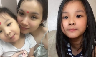 Con gái Thùy Lâm xinh đẹp ở tuổi lên 8, được nhận xét sẽ kế thừa vương miện của mẹ Hoa hậu
