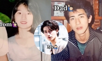 Nam thanh niên điển trai như nam thần, nhìn bố ảnh bố mẹ dân mạng biết ngay lý do