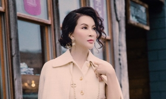 MC Thanh Mai khoe nhan sắc 'không tuổi' khi sang Mỹ thăm con gái