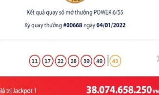 Một người ở TP.HCM trúng Jackpot, trở thành tỷ phú Vietlott đầu tiên của năm 2022