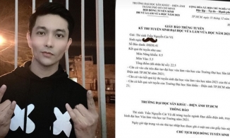 Thi Đại học ở tuổi 36, nam ca sĩ Tim đạt kết quả rất cao 