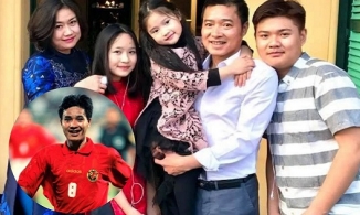 Cuộc sống bình yên của danh thủ Hồng Sơn sau thời hoàng kim: 1 vợ 3 con, ái nữ là mẫu nhí nổi tiếng