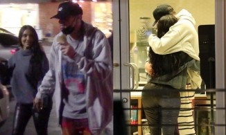 Kim Kardashian và tình trẻ Pete Davidson như vợ chồng son khi đi mua sắm