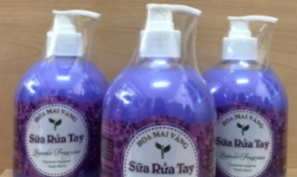 Sữa rửa tay Hoa Mai Vàng bị  Bộ Y tế yêu cầu thu hồi vì không đạt chuẩn