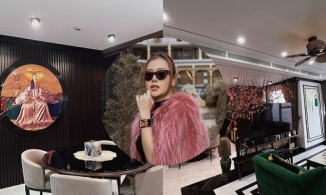 Phương Oanh trang trí căn hộ bạc tỷ đón Tết, cầu kỳ không kém nhà Lệ Quyên