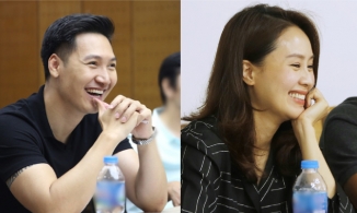 Mạnh Trường - Hồng Diễm cùng hội ngộ tại VFC sau tin đồn nên duyên trong phim mới