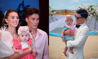 Rộ tin thủ môn Bùi Tiến Dũng và bạn gái Tây cưới chạy bầu, con đầu lòng là bé trai?