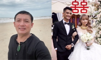 Nghệ sĩ Chiến Thắng hụt hẫng khi bị đuổi khỏi sân khấu ở đám cưới Mạc Văn Khoa