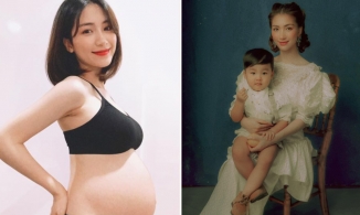 Hòa Minzy xả kho ảnh mang thai từng giấu kín suốt 4 năm