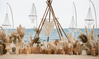 Đám cưới Minh Hằng không trang trí bằng hoa tươi vì muốn mình là 'bông hoa duy nhất'