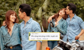 Phan Hiển 'cười xỉu' khi anti-fan mỉa mai yêu Khánh Thi vì tiền