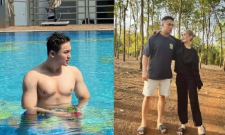 Xoài non hiếm hoi khoe ảnh anh trai, gương mặt body đều thuộc hạng cực phẩm