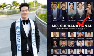 Đạt Kyo được dự đoán giành Á vương 2 tại Mister Supranational 2022