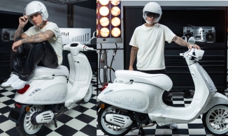 Xe Vespa do Justin Bieber thiết kế dự kiến giá trăm triệu, quà tặng kèm còn hấp dẫn hơn xe?