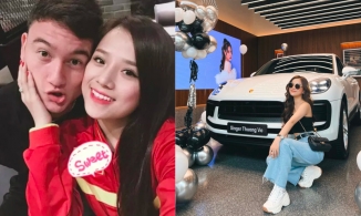 Sau 4 năm chia tay Văn Lâm, hotgirl xứ Nghệ đi xe 4 tỷ, hàng hiệu 'cả cây'