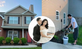 Bất ngờ với cơ ngơi rộng lớn của ông xã Trang Trần tại Mỹ