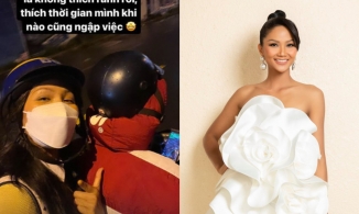 H'Hen Niê bịt kín mít đi xe ôm vẫn bị nhận ra nhờ chi tiết đặc biệt, tâm sự hết cả quãng đường