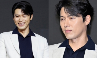 Ánh mặt ngập tràn hạnh phúc của Huyn Bin khi phóng viên nhắc chuyện làm bố