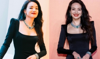 Thư Kỳ tuổi 46 vẫn giữ vững ngôi vị “nữ thần gợi cảm', nhan sắc không phai theo thời gian