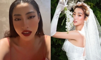 Lương Thuỳ Linh xác nhận làm phù dâu bê tráp cho cả Phương Nga và Đỗ Mỹ Linh