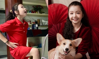 Cadie Mộc Trà nhà Elly Trần khiến dân tình ngỡ ngàng vì ngoại hình ra dáng thiếu nữ