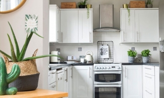 6 ý tưởng để phòng bếp màu trắng không còn đơn điệu