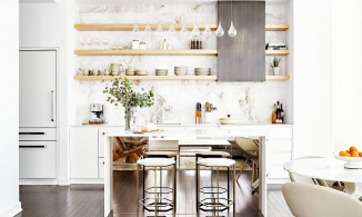 Đảo bếp ốp gương: Xu hướng làm đẹp thông minh cho căn bếp nhỏ