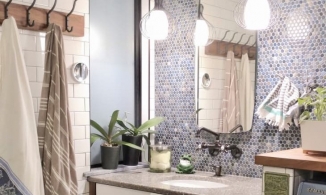 Phòng tắm xuống cấp trầm trọng trở nên sang chảnh sau cải tạo