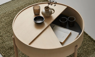 2 mẫu bàn nước siêu đẹp với “bí mật” ẩn chứa từ thao tác xoay nhẹ