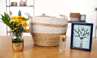 Hướng dẫn cách phun sơn để “thay áo mới” phụ kiện trang trí nhà