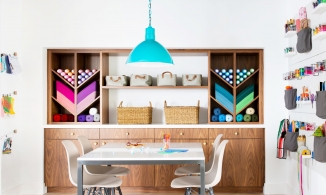 Góc làm đồ handmade, giải pháp đẹp và gọn cho người thích sáng tạo