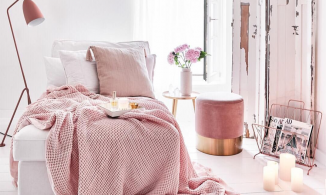 14 phòng ngủ lãng mạn tuyệt đối với tone hồng pastel ngọt ngào