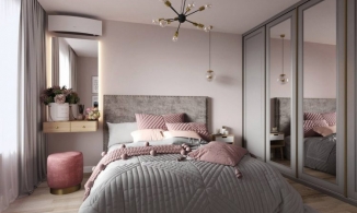 Căn hộ 43m² với tông màu hồng - xám vừa điệu vừa sang của cô nàng 9x