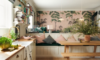 10 mẫu giấy dán tường sống động để làm đẹp cho phòng bếp