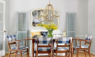 10 ý tưởng trang trí nhà “đẹp vượt thời gian” với họa tiết kẻ caro