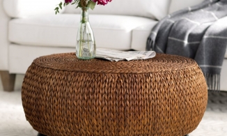 10 thiết kế nội thất phòng khách từ chất liệu lục bình mộc mạc mà lôi cuốn